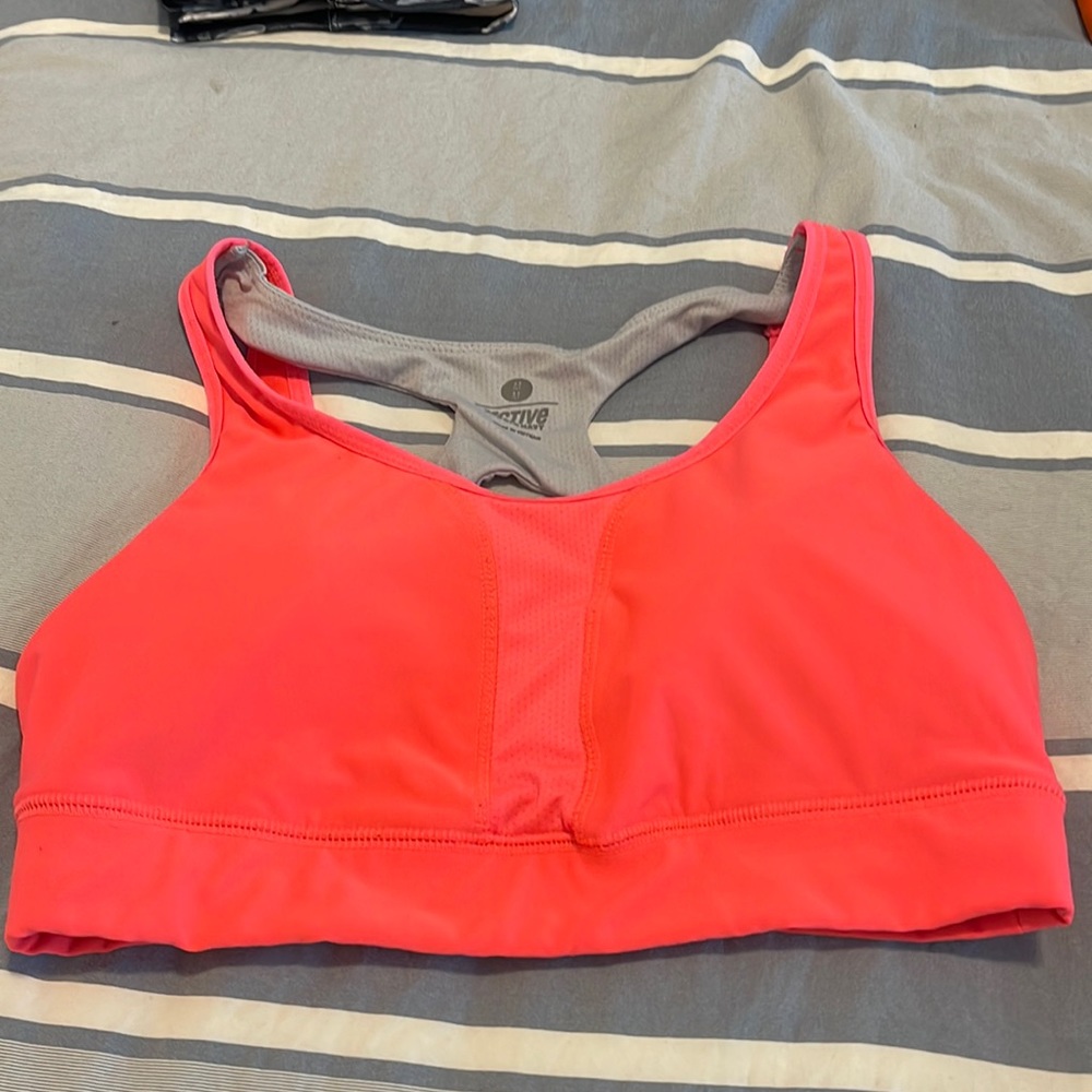 Neon Pink Sports Bra